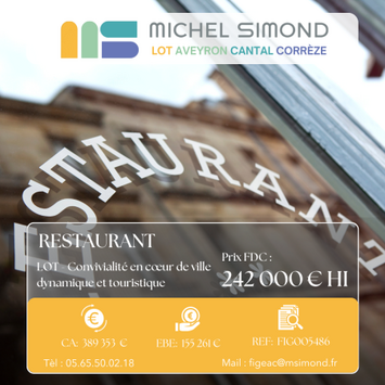 Vente - Restaurant - Lot (46)