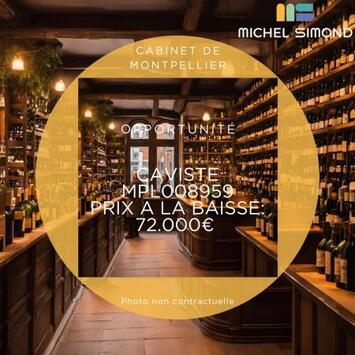Vente - Cave à vins - Vins et spiritueux - Hérault (34)