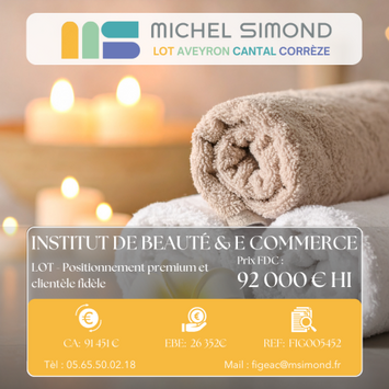 Vente - Institut de beauté - Lot (46)