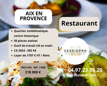Vente - Restaurant - Aix-en-Provence (13100)