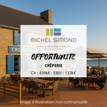Vente - Restaurant - Crêperie - Licence IV - Morbihan (56)