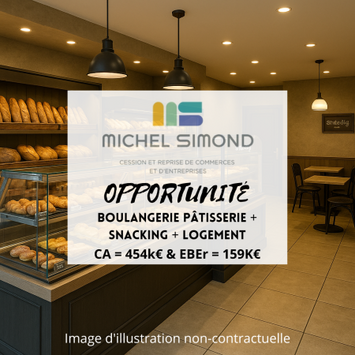 Vente - Restaurant rapide - Salon de thé - Boulangerie - Pâtisserie - Snack - Traiteur - Morbihan (56)