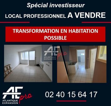 Vente de murs de boutique - Plessé (44630)