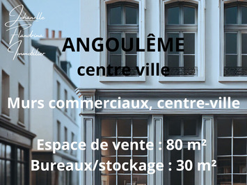 Vente de murs de boutique - Angouleme (16000)