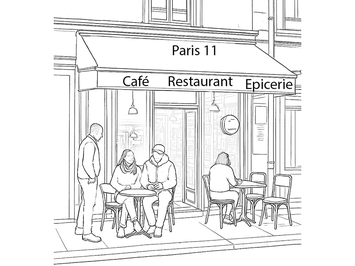 Vente - Bar - Café - Sandwicherie - Paris (75)-photo-1