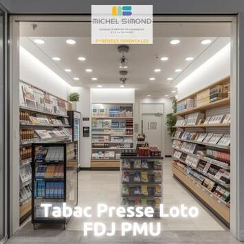 Vente - Tabac - FDJ - Librairie - Loto - PMU - Presse - Pyrénées-Orientales (66)