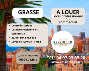 Location Entrepôt / Local d'activités - Grasse (06130)