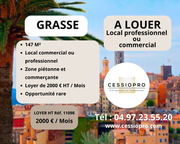 Location Entrepôt / Local d'activités - Grasse (06130)