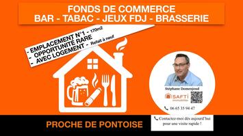 Vente - Bar - Brasserie - Tabac - FDJ - PMU - Pontoise (95000)