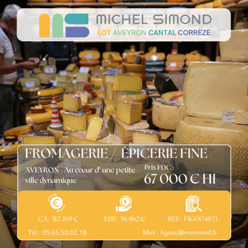 Vente - Alimentation - Epicerie - Fromagerie - Superette - Aveyron (12)