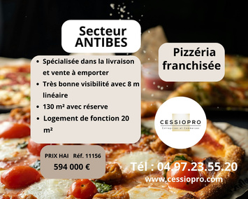 Vente - Restaurant - Pizzeria - Antibes (06600)