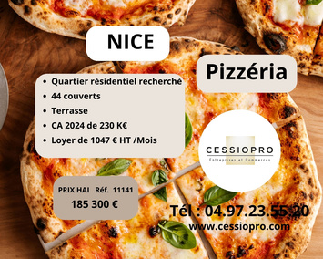 Vente - Restaurant - Pizzeria - Nice (06200)