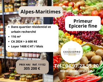 Vente - Alimentation - Vallauris (06220)