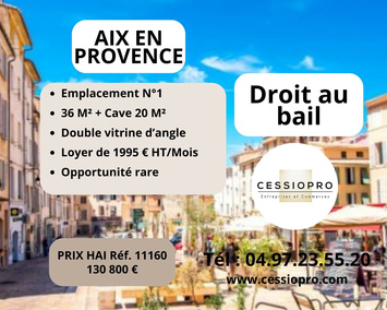 Location Local Commercial - Aix-en-Provence (13100)
