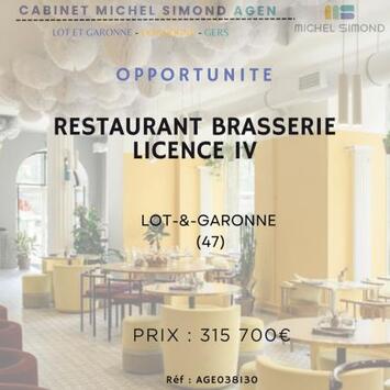 Vente - Bar - Brasserie - Restaurant - Bio - Licence IV - Vente à emporter - Lot-et-Garonne (47)-photo-2