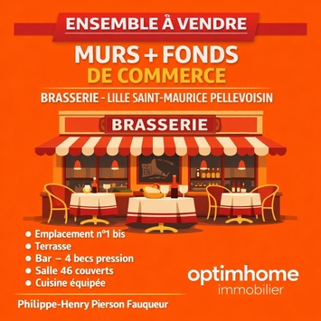 Vente - Brasserie - Lille (59000)
