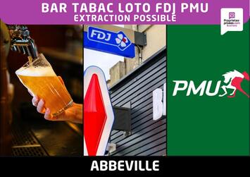 Vente - Bar - Tabac - FDJ - Loto - Somme (80)