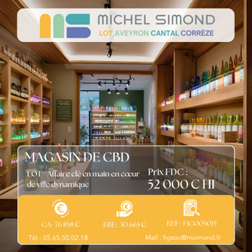 Vente - Tabac - Cigarettes électroniques - CBD - Lot (46)