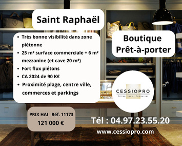 Vente - Habillement - Saint-raphael (83700)