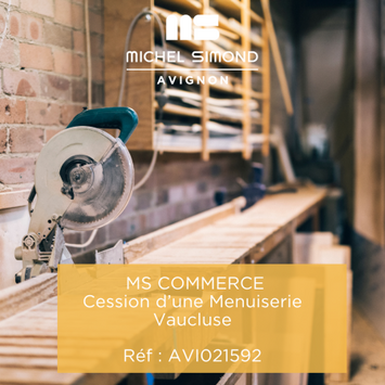 Vente - Menuiserie - Vaucluse (84)-photo-1