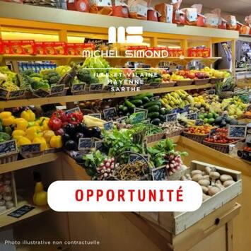 Vente - Alimentation - Café - Fromagerie - Fruits et légumes - Produits régionaux - Superette - Ille-et-Vilaine (35)
