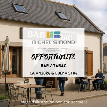 Vente - Bar - Brasserie - Tabac - FDJ - Licence IV - Loto - PMU - Presse - Finistère (29)