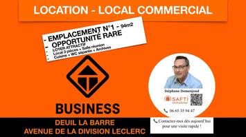 Location Local Commercial - Deuil-la-Barre (95170)
