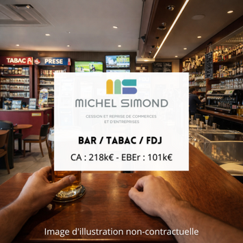 Vente - Bar - Brasserie - Tabac - FDJ - Loto - PMU - Presse - Morbihan (56)-photo-1