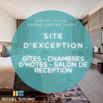 Vente - Hôtel - Gîte - Réception - Chocolaterie Chocolatier - Indre-et-Loire (37)