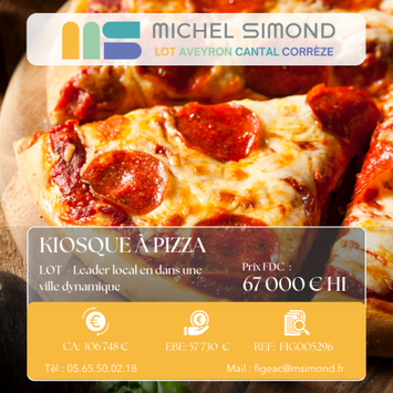 Vente - Restaurant - Pizzeria - Pizzas à emporter - Lot (46)-photo-1