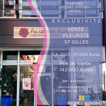 Vente - Fleuriste - Gard (30)