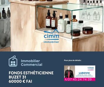 Vente - Esthétique - Buzet-sur-Tarn (31660)-photo-1