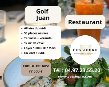 Vente - Restaurant - Restaurant du midi - Vallauris (06220)