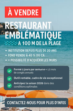Vente - Restaurant - Hyeres (83400)