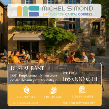 Vente - Bar - Brasserie - Restaurant - Licence IV - Lot (46)