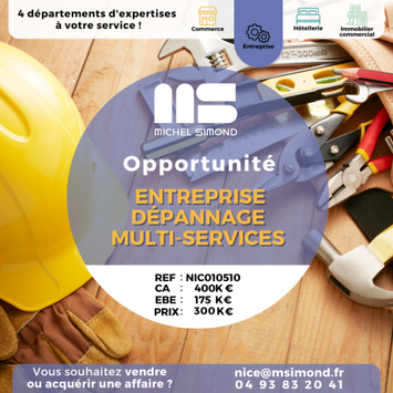 Vente - Plomberie Chauffage - Alpes-Maritimes (06)