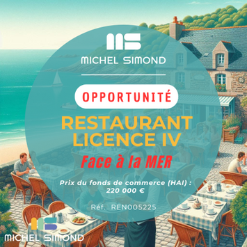 Vente - Bar - Restaurant - Licence IV - Ille-et-Vilaine (35)