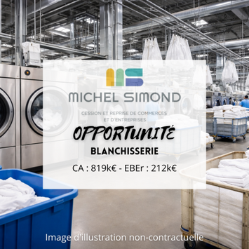 Vente - Blanchisserie - Pressing - Finistère (29)
