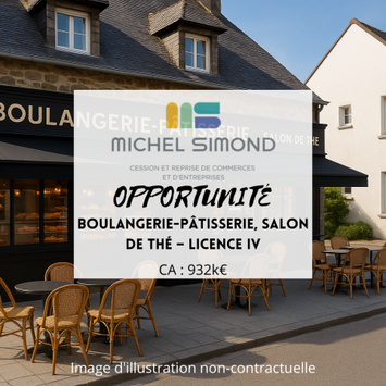 Vente - Bar - Salon de thé - Boulangerie - Pâtisserie - Licence IV - Traiteur - Côtes-d'Armor (22)