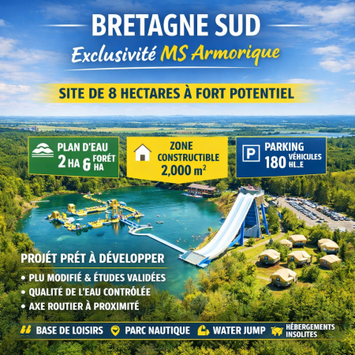 Vente - Hôtel - Restaurant - Bowling - Camping - Gîte - Club de sport - Complexe de Loisirs - Morbihan (56)