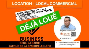 Location Local Commercial - Deuil-la-Barre (95170)