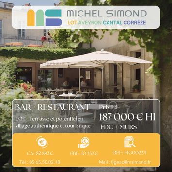 Vente - Bar - Restaurant - Licence IV - Lot (46)