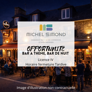 Vente - Bar - Brasserie - Bar à thème - Discothèque - Finistère (29)