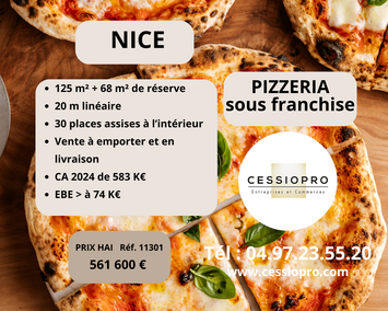 Vente - Restaurant - Pizzeria - Nice (06000)