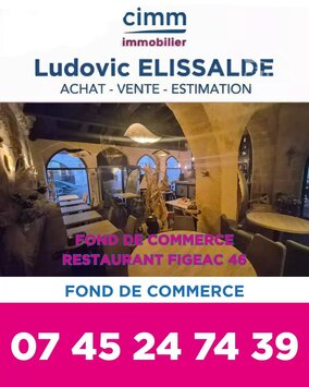 Vente - Restaurant - Figeac (46100)