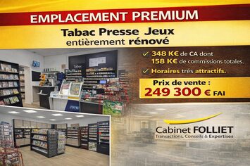 Vente - Tabac - Cadeaux souvenirs - Presse - Bas-Rhin (67)