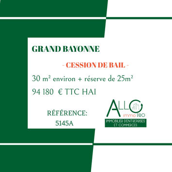 Vente de murs de boutique - Bayonne (64100)-photo-2