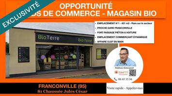 Vente - Bio - Franconville la garenne (95130)