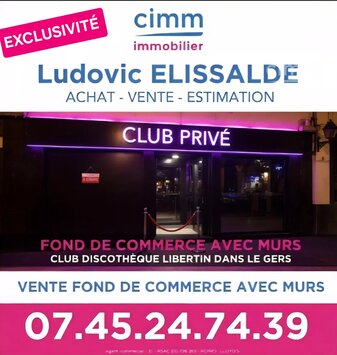 Vente de murs de boutique - Fleurance (32500)