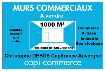 Vente de murs de boutique - Vichy (03200)